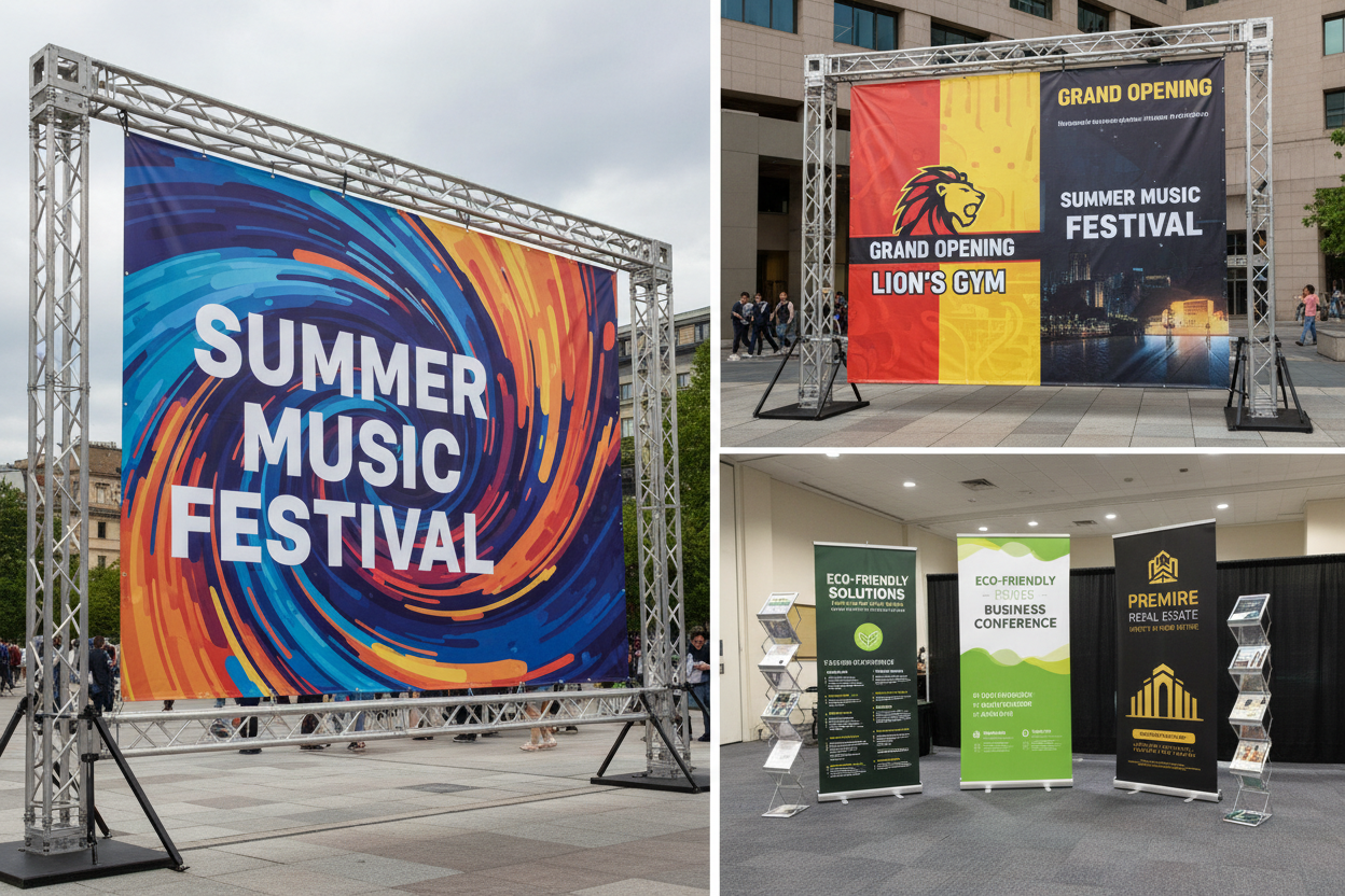 Promotional Banners and Tradeshow displays